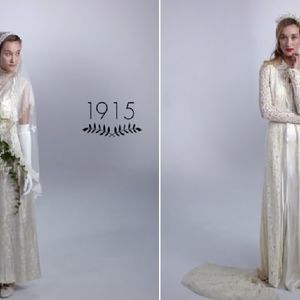 Tak zmieniały się suknie ślubne na przestrzeni ostatnich 100 lat. Różnica jest kolosalna!