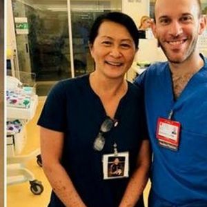 W szpitalu 52-letnia pielęgniarka spotkała pacjenta sprzed 28 lat. Oboje nie kryli wzruszenia