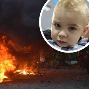 3-letni Mikołaj płonął żywcem w samochodzie. W buchające płomienie wszedł ojciec chłopca