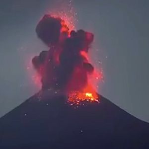 wybuch wulkanu Krakatau