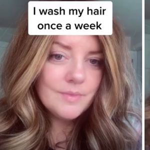 Mycie włosów raz na tydzień