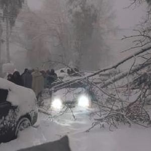 potężna śnieżyca w Pakistanie