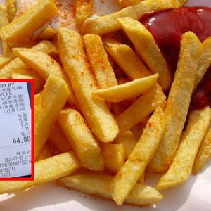 Paragon za ketchup w Mikołajkach