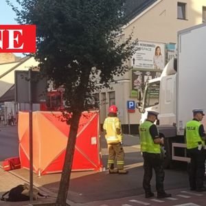 Ciężarówka potrąciła 4-latka w Wolsztynie