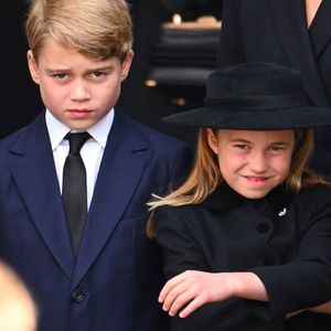 Księżniczka Charlotte na pogrzebie królowej