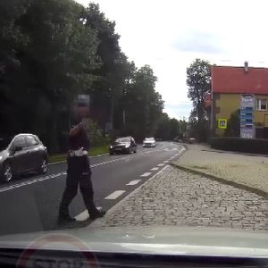 kamera uratowała kierowcę przed mandatem