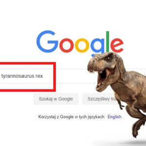 Genialna opcja wyszukiwarki Google! Dinozaury są dostępne w rzeczywistości rozszerzonej