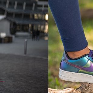 Kultowe modele butów damskich Nike w czterech  stylizacjach - poznaj trend z Instagrama