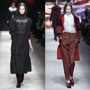 Moda z wybiegu: styl edwardiański i wiktoriański