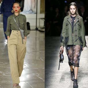 Marynarski czy militarny? Uniform na wiosnę