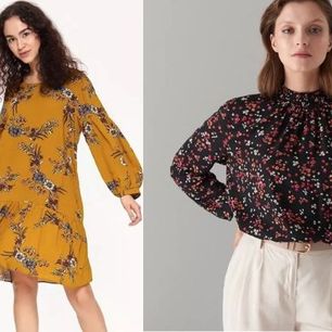 Trendy jesień-zima 2019: kwiaty na ubraniach