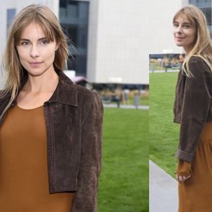 W stylu gwiazdy: zamsz i musztardowy