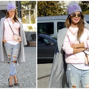 Pastelowy look na jesień