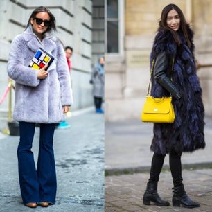 Kolorowe sztuczne futro - hot or not?