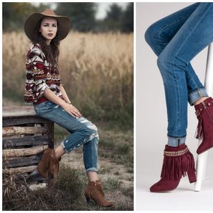 Must have: buty z frędzlami