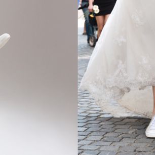Ślub w trampkach? Bądź odważną panną młodą i wybierz trampki ślubne na własne wesele!