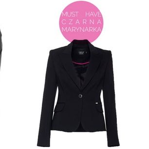 MUST HAVE - czarna marynarka