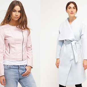Pastelowe płaszcze i kurtki: trend 2016!
