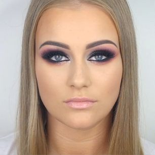 Kolorowe smoky eyes - krok po kroku