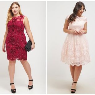 Sukienki na wesele - moda plus size
