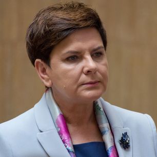 „Wpadka" Beaty Szydło. W takim stroju polityczka udzieliła wywiadu