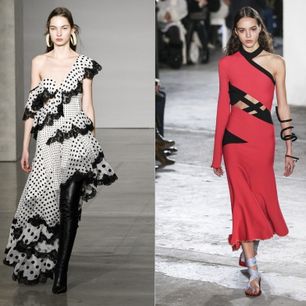 Fashion Week Londyn i Nowy Jork: top 10 sukienek
