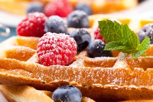 W gofrach przemycam wysokobiałkowe warzywo. Smakują jak tradycyjne, a są zdrowsze