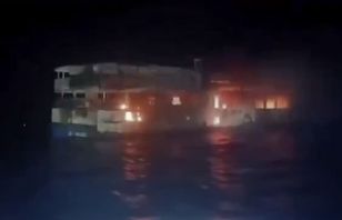 Dramat u wybrzeży Filipin. Prom stanął w ogniu, są ofiary