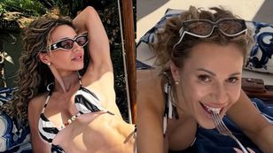 Urlopowiczka Doda pręży WYĆWICZONE CIAŁO w kusym bikini. Niezła forma? (FOTO)