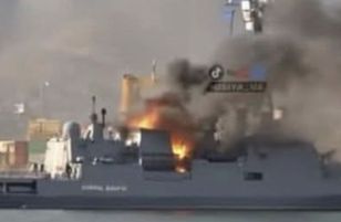 Novorossiysk attack: Admiral Makarov frigate hit, up to 7 warships damaged