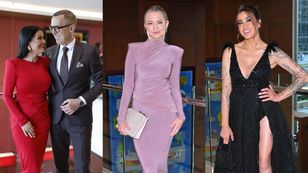 Celebryci lansują się na kolejnej gali: Katarzyna Cichopek w czerwieni, "grająca nogą" Maja Hyży, Barbara Kurdej-Szatan...(ZDJĘCIA)