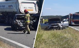 Wypadek na A1. Zderzyło się pięć aut