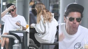 Zaobrączkowany Kuba Wojewódzki pałaszuje lunch w towarzystwie ukochanej Żanety (ZDJĘCIA)