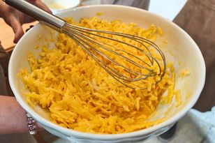 Slovenian scrambled eggs recipe from an alpine dairy