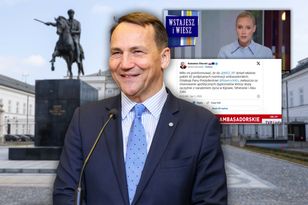 Sikorski nabrał TVN i TVP. Media uwierzyły w żart ministra