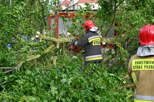Potężna burza nad Małopolską. Wiele interwencji straży