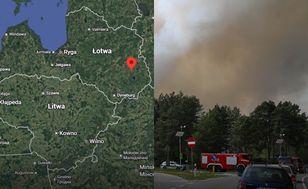 Puszcza Solska wciąż płonie, drony rozbiły się na Łotwie [SKRÓT PORANKA]