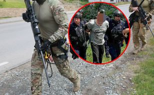 Policja o zatrzymaniu Dariusza R. "Był wycieńczony ucieczką"