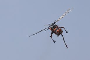 Firefighting helicopter crashes in Utah during wildfire operation