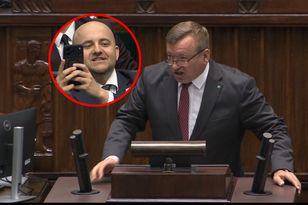 "Jest pan politycznym pasożytem". Awantura po słowach Mateckiego