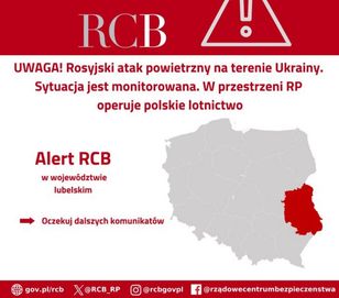 Tylko błąd czy kompromitacja? RCB przy wysyłce alertu pomyliło województwa