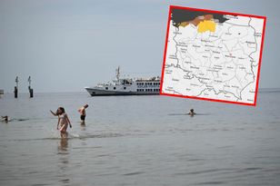 IMGW ostrzega: wichury do 90 km/h i burze z gradem, zwłaszcza nad Bałtykiem