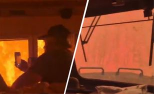 Freight train trapped by wildfire in Ontario — crew sent distress calls by radio