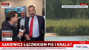 TVP Info na żywo z siedziby Republiki. Reporter kontra Olechowski i Rachoń