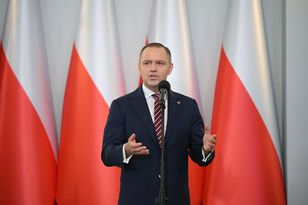 Karol Nawrocki w USA na zaproszenie Trumpa. Zaczął od mszy