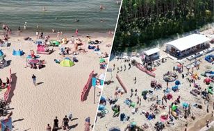 Pokazali film ze Stegny. Plażowicze zablokowali drogę ratunkową