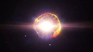 Kosmiczna eksplozja w eksplozji. Unikalne zdarzenie