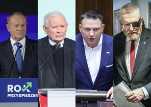 Sondaż OGB: Koalicja Obywatelska traci impet, potężny wzrost Konfederacji