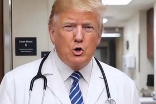 Trump opublikował film AI, w którym wciela się w doktora i atakuje znane osoby