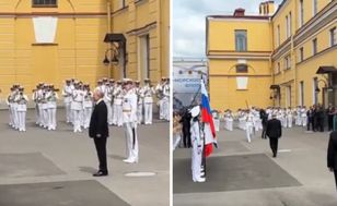 Russia cancels main Navy Day parade in St Petersburg for second year running